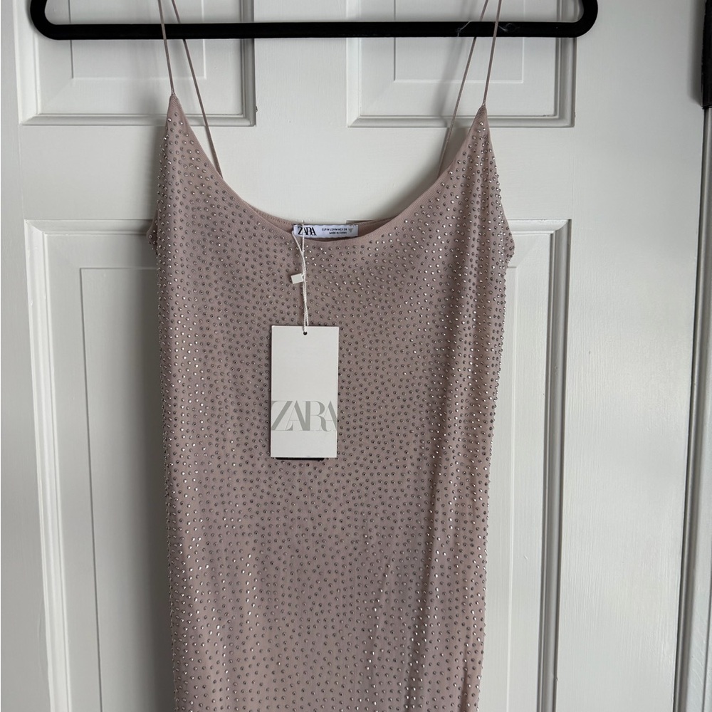 Zara Rhinestone Dress NWT - Picture 4 of 6